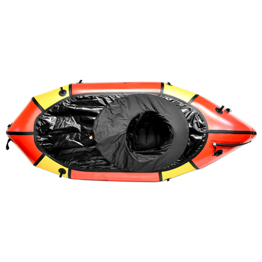 Verano Chattanooga Packraft, inklusive Zubehör, rot-gelb