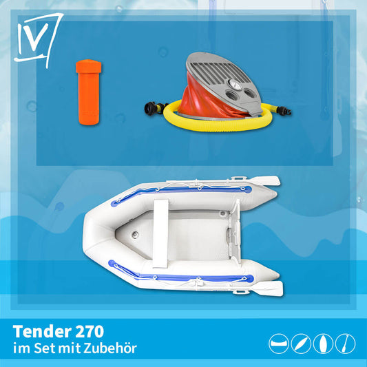 Tender 270, inklusive Zubehör, grau