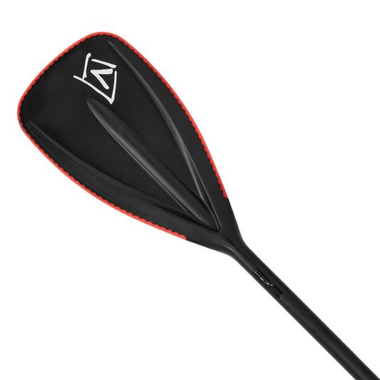 Beach SUP-Paddel. Aluminium-Schaft, 3-teilig, verstellbar 170-210 cm, schwarz