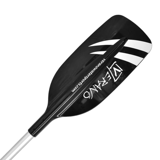 Rock Kanu-Paddel, Aluminium-Schaft, 2-teilig, 150 cm, schwarz