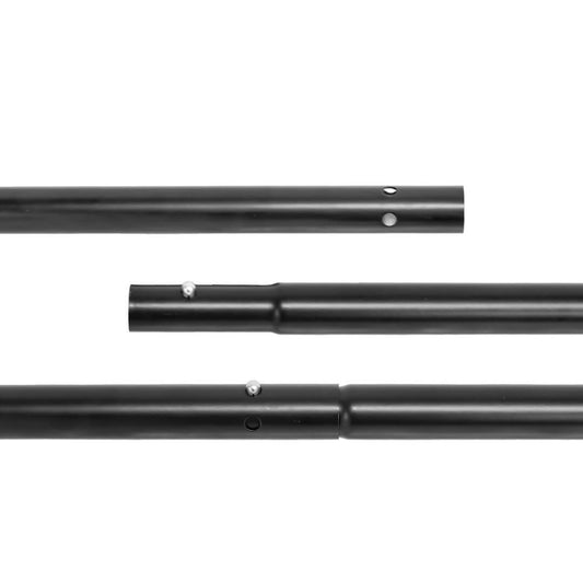 Bay Kajak-Doppelpaddel, Aluminium-Schaft, 4-teilig, 220 cm, weiß