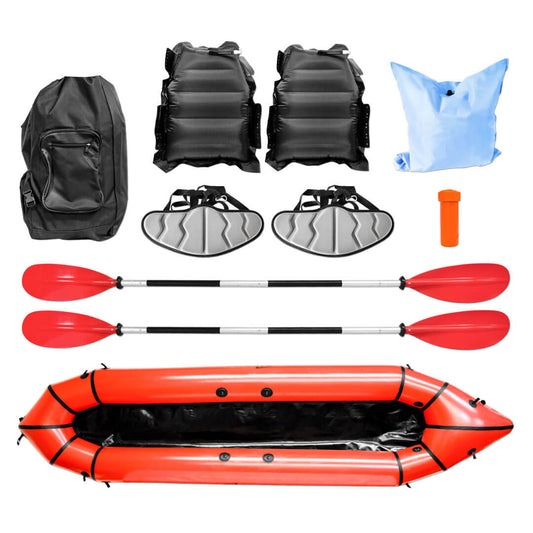 Verano Carolina Packraft, inklusive Zubehör, rot