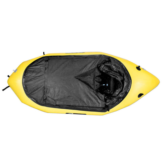Refurbished Luftboot Verano Caracas Packraft. inklusive Zubehör. gelb
