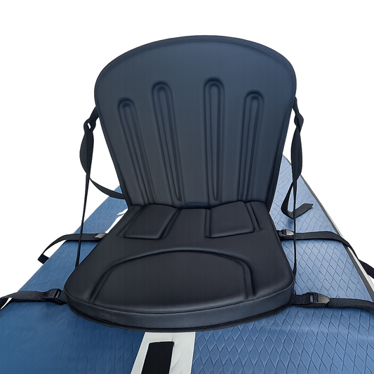SUP Sitz mit Sitzerhöhung – Kajaksitz für SUP Board mit Gurtsystem & Rückenlehne