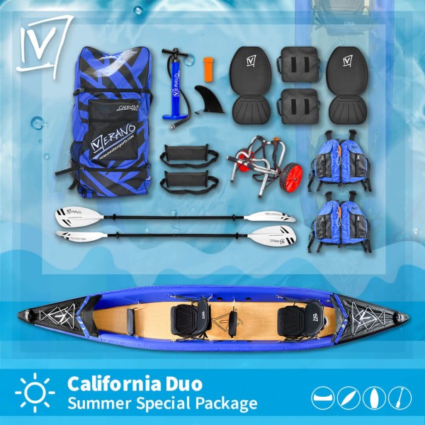 Summer Special Package California Duo, saphire-blue
